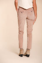 Foto 4 New York Slim pantalone chino donna in velluto a coste slim fit