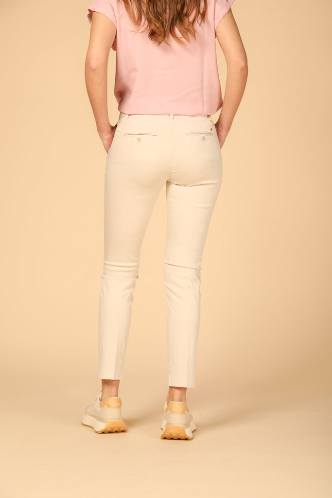 Image 5 of women's chino pants, New York model, stucco slim fit by Mason's