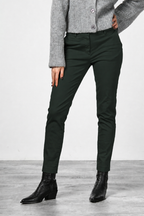 New York Slim pantalon chino femme en satin slim fit ①
