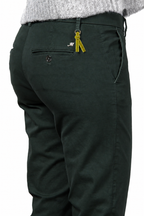New York Slim pantalon chino femme en satin slim fit ①
