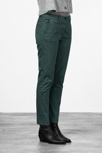 New York Slim pantalone chino donna in raso slim fit ①