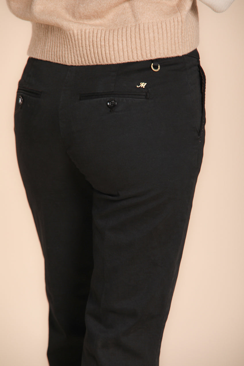 New York Trumpet pantalon chino femme en gabardine slim fit