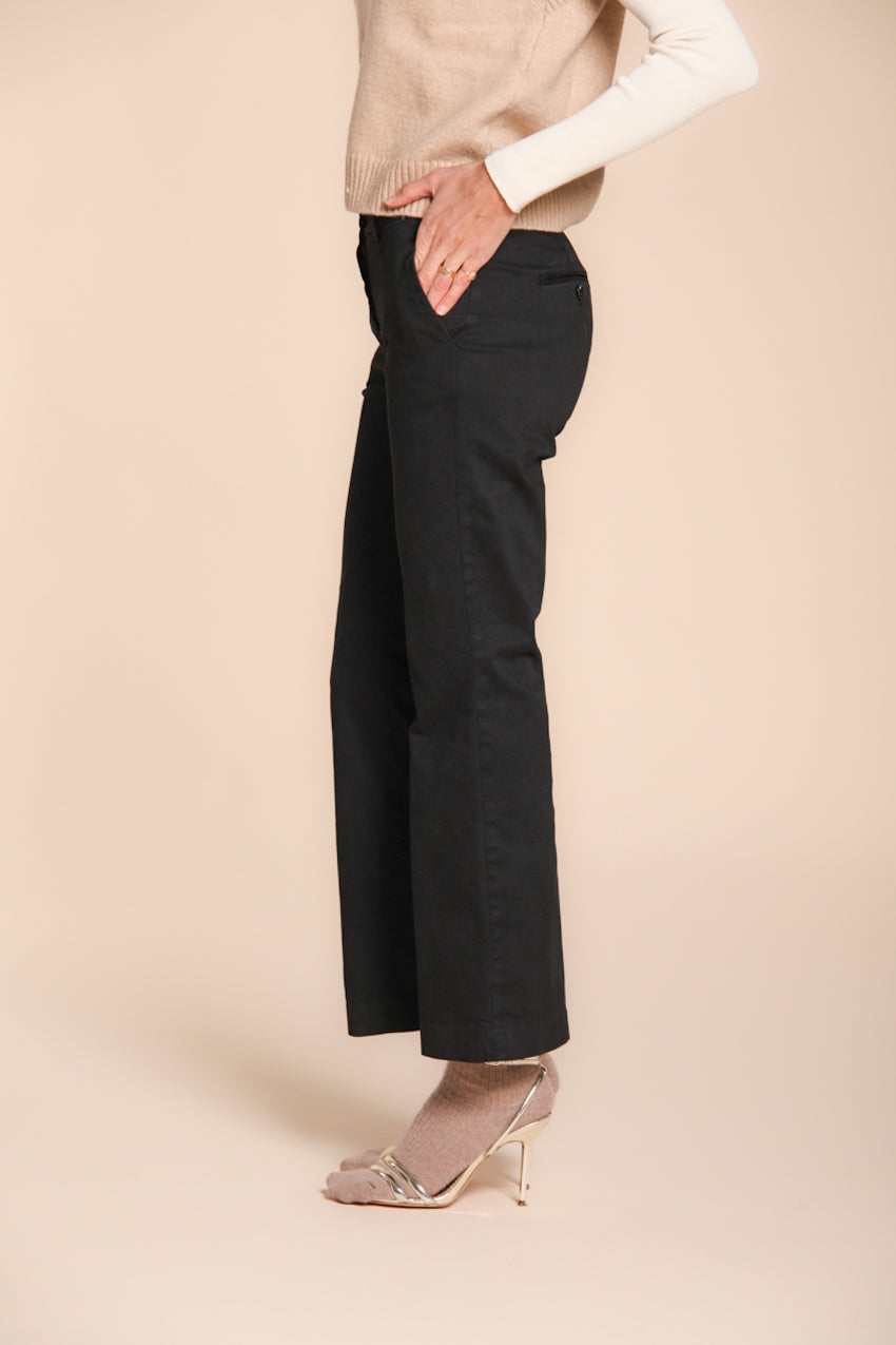 New York Trumpet pantalon chino femme en gabardine slim fit