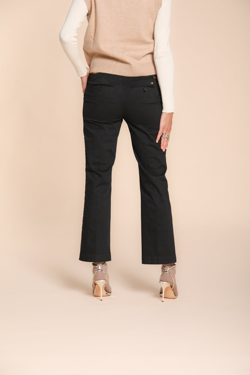 New York Trumpet pantalon chino femme en gabardine slim fit