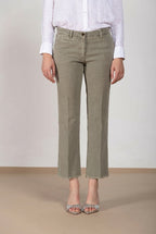 New York Trumpet pantalone chino donna in stuoia slim fit