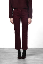 New York Trumpet pantalón chino de mujer en gabardina slim fit ①