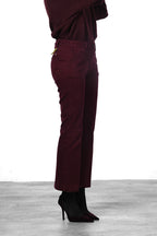 New York Trumpet pantalón chino de mujer en gabardina slim fit ①