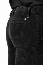 New York Flare pantalone chino donna in velluto 1000 righe slim fit