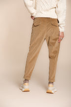 Foto 4 Malibu Jogger City pantaloni chino donna in velluto a coste relaxed fit