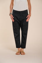 Malibu Jogger women's chino pants in gabardine carrot fit