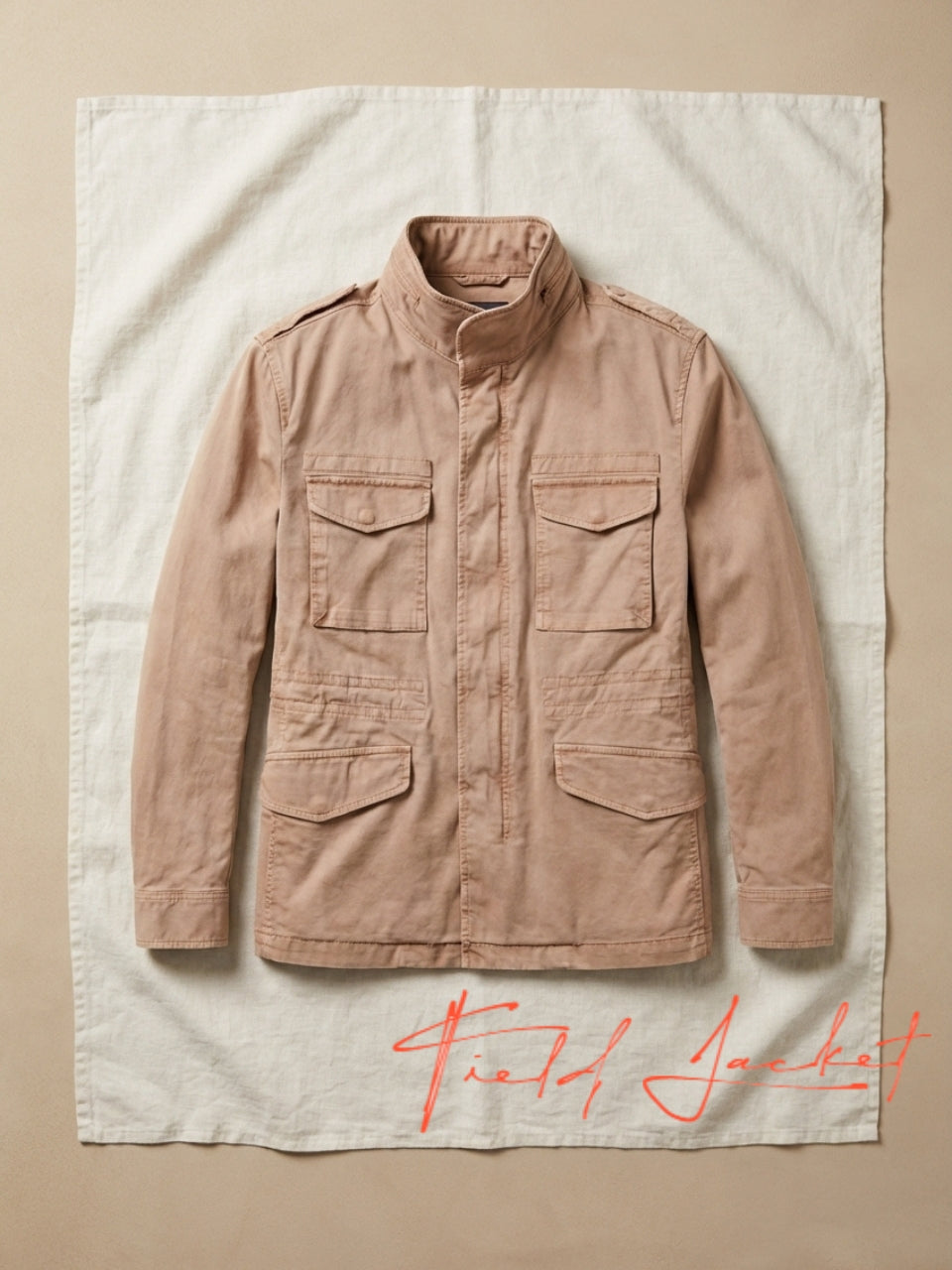 Jacket M74 delamere Veste homme en twill stretch