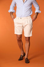 New York Time 1 Pinces Bermuda chino pour homme en coton Pima regular fit 