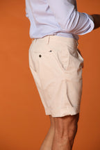 New York Time 1 Pinces Bermuda chino pour homme en coton Pima regular fit 