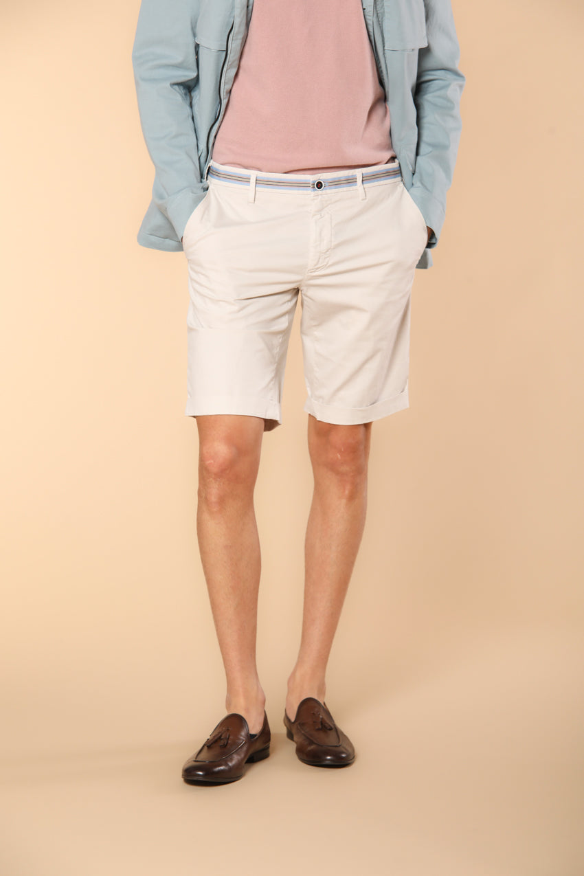 New York Summer bermuda chino hombre en algodón pima regular fit