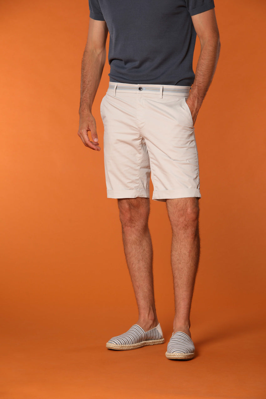 New York Super Star men's chino bermuda shorts in pima cotton Regular fit