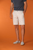 New York Super Star men's chino bermuda shorts in pima cotton Regular fit
