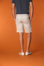 New York Super Star men's chino bermuda shorts in pima cotton Regular fit