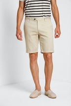 Torino City bermuda chino homme en gabardine stretch regular fit