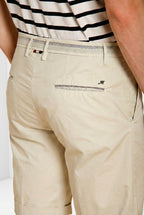 Torino City bermuda chino homme en gabardine stretch regular fit