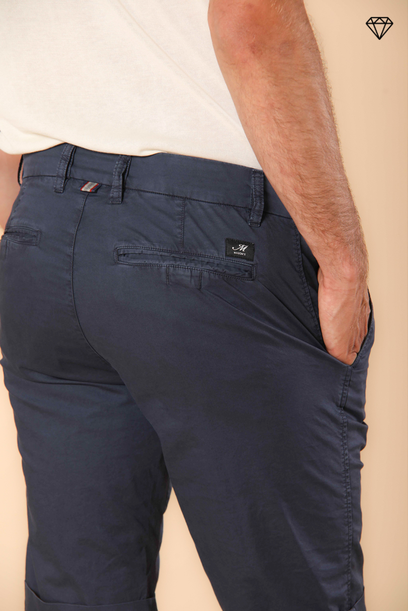 London men's chino bermuda shorts in Pima cotton Regular fit ①