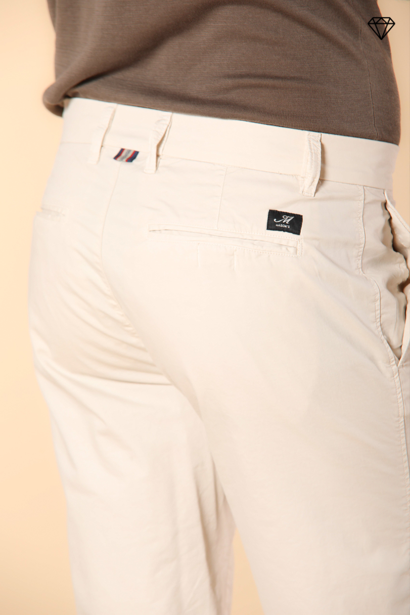 London men's chino bermuda shorts in pima cotton Regular fit  ①