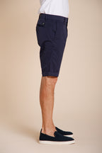 London bermuda chino hombre en gabardina stretch regular fit ①