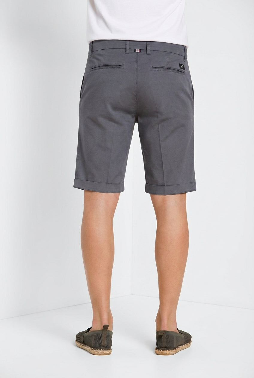 London Bermuda Chino Herren aus Stretch-Gabardine regular fit ①