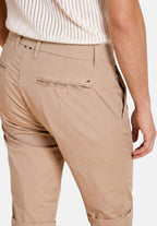 London Herren Chino Bermuda aus Gabardine Stretch regular fit ①