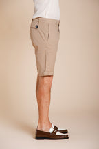 London bermuda chino hombre en gabardina stretch regular fit ①