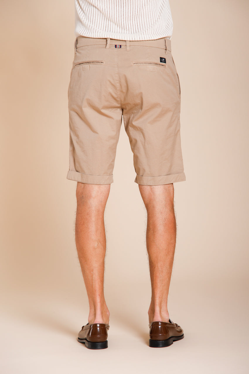 London bermuda chino hombre en gabardina stretch regular fit ①