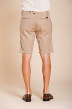 London bermuda chino hombre en gabardina stretch regular fit ①