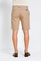 London Herren Chino Bermuda aus Gabardine Stretch regular fit ①