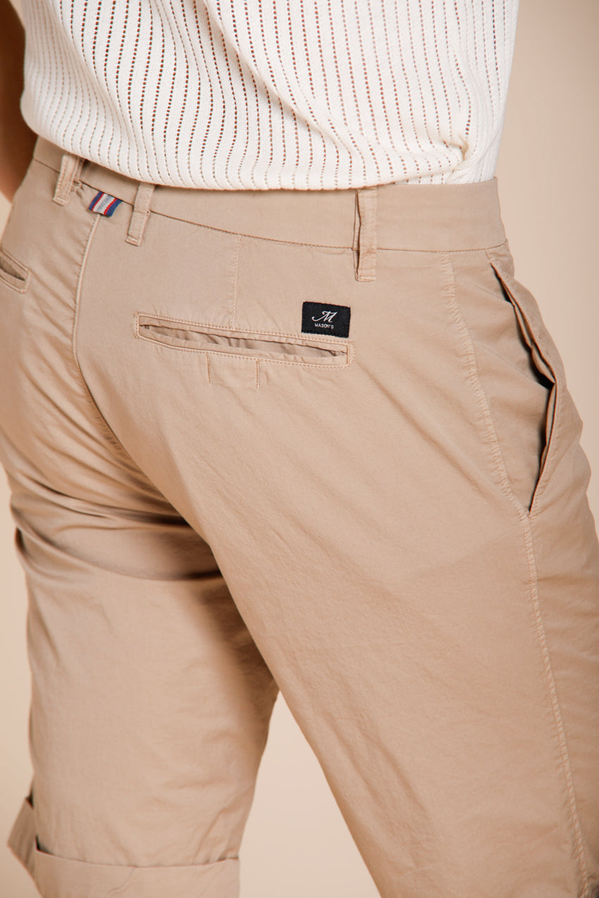 London bermuda chino hombre en gabardina stretch regular fit ①