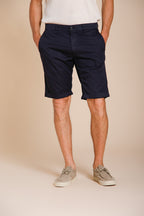 London bermuda chino hombre en gabardina stretch regular fit ①