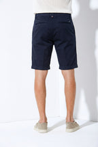 London bermuda chino hombre en gabardina stretch regular fit ①