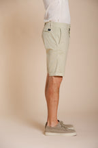 London bermuda chino hombre en gabardina stretch regular fit ①
