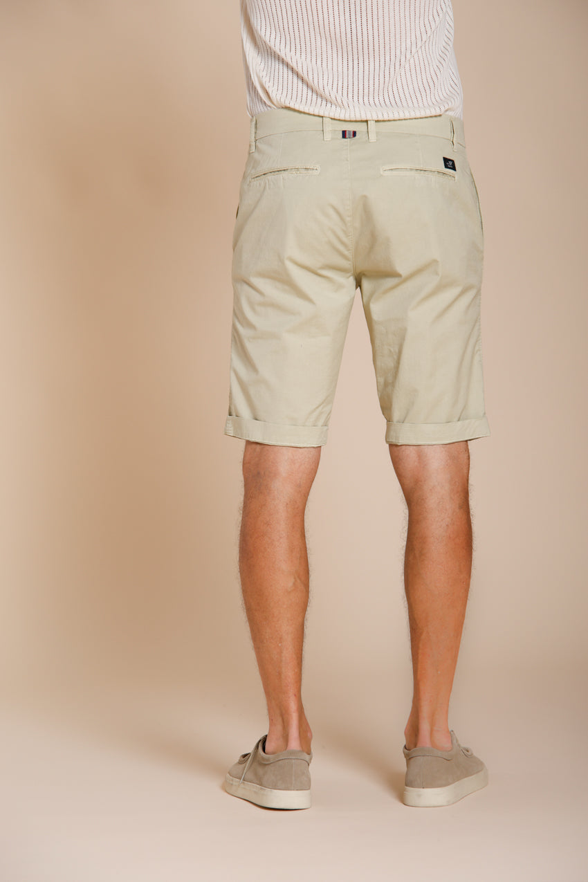 London bermuda chino hombre en gabardina stretch regular fit ①