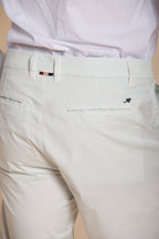 London bermuda chino uomo in gabardina stretch regular fit ①