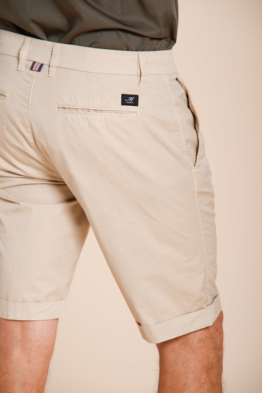 London bermuda chino uomo in gabardina stretch regular fit ①