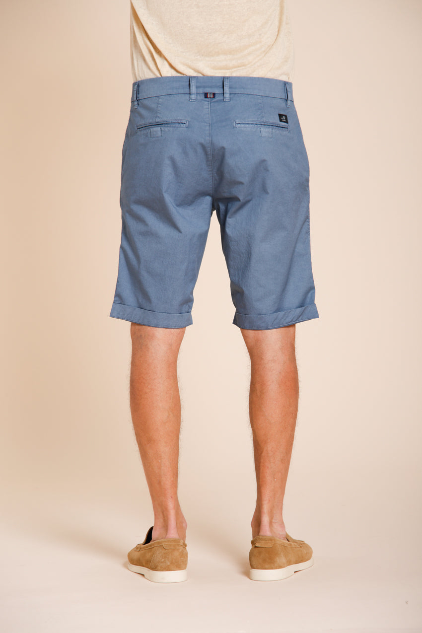 London bermuda chino hombre en gabardina stretch regular fit ①