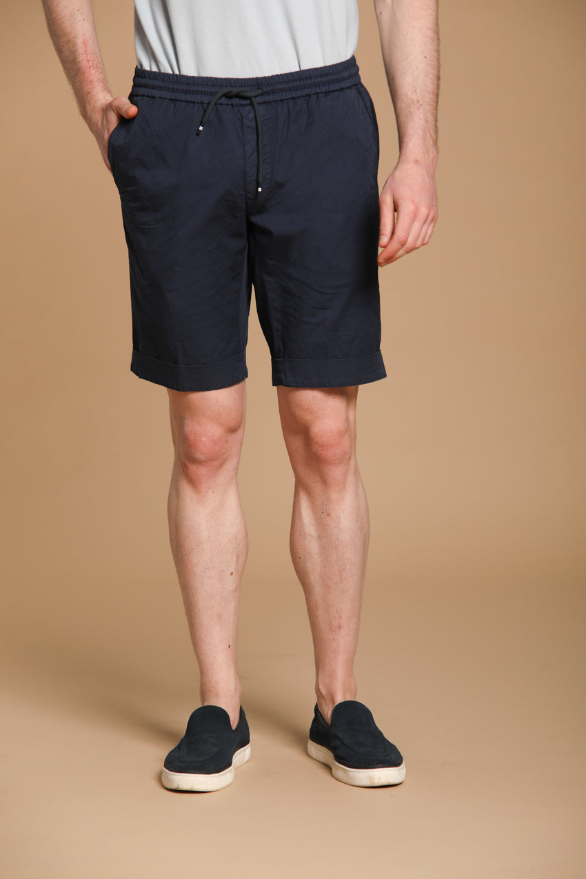 New York Sack men's chino jogger bermuda shorts in Pima Cotton Regular fit