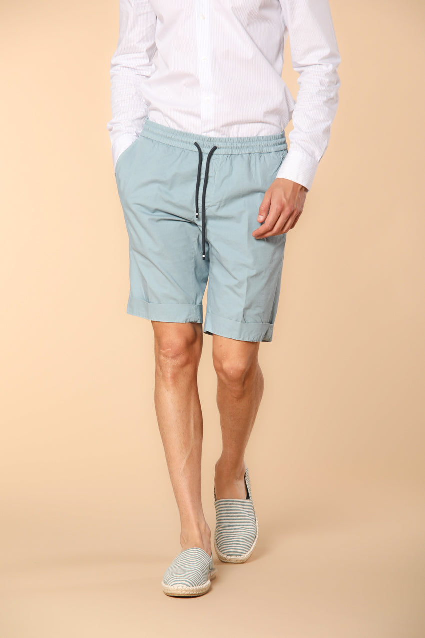 New York Sack men's chino jogger bermuda shorts in Pima Cotton Regular fit