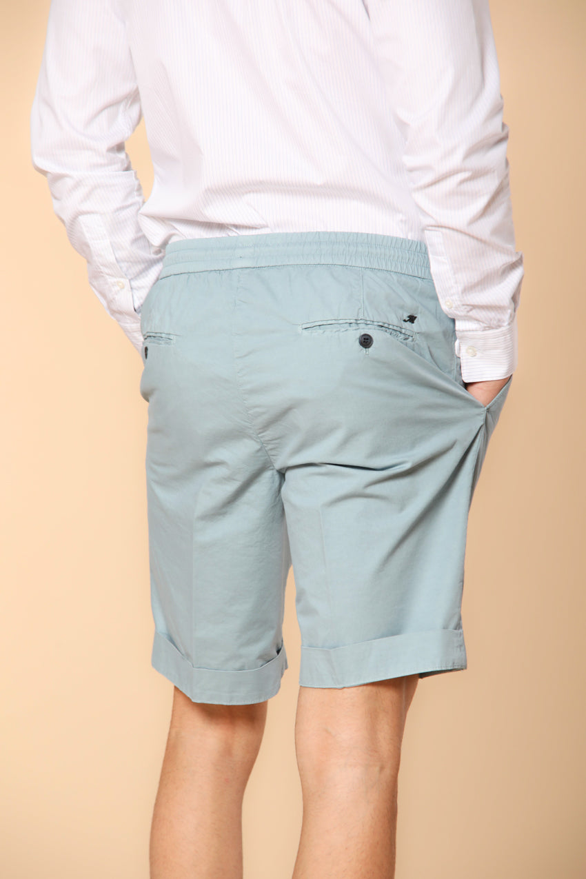 New York Sack men's chino jogger bermuda shorts in Pima Cotton Regular fit