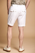 New York Golf 1 Pinces Bermuda chino jogger homme en jersey stretch Slim Fit