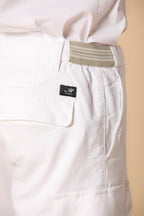 Chile Golf bermuda cargo jogger uomo in jersey stretch slim fit