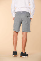 Torino Jog  bermuda chino jogger uomo in piquet di cotone double face slim fit