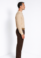 Porto men's shirt in linen canvas ①