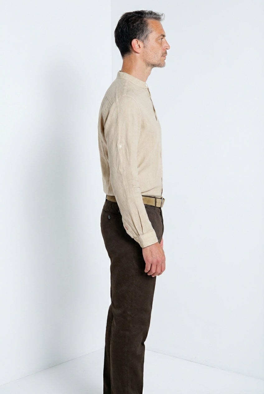 Porto Hemd Herren aus Leinen ①