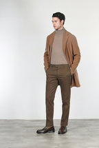 West Coast cappotto uomo in lana fantasia galles