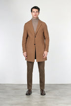 West Coast cappotto uomo in lana fantasia galles